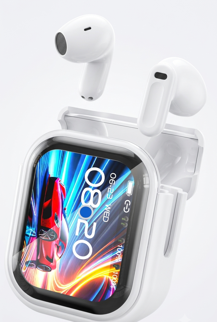 HTC NE20 case showing live status display